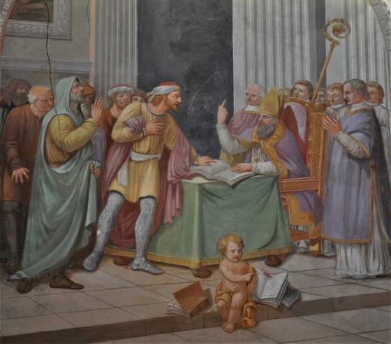 Sant'Agostino e l'eretico Fausto foto 44