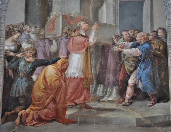 San Carlo e le reliquie di San Sisinio